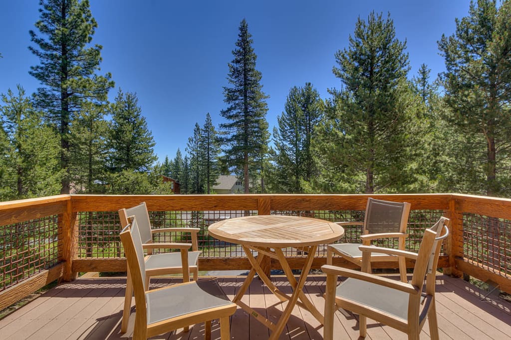 Perhaps an open-aired view is in order. Simply head to the balcony off the master bedroom.