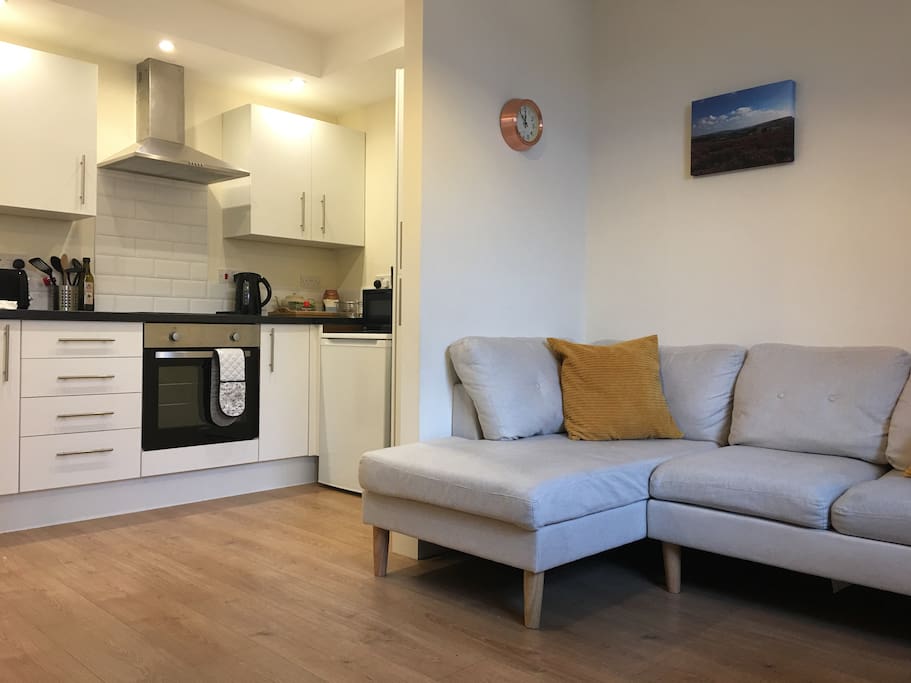 Living Room and Kitchen