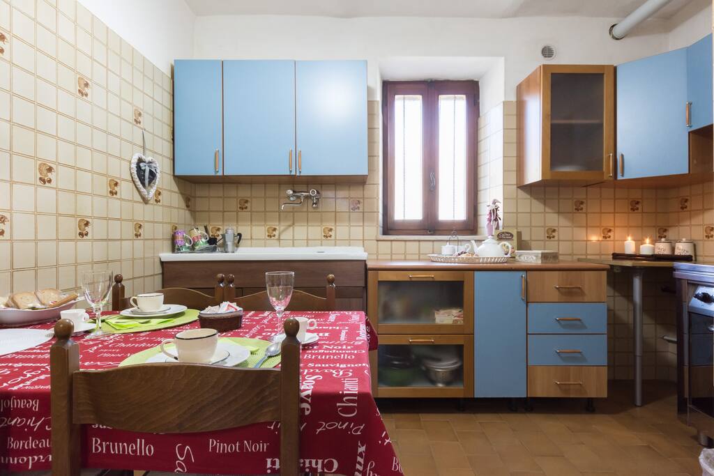 la cucina atrezzata