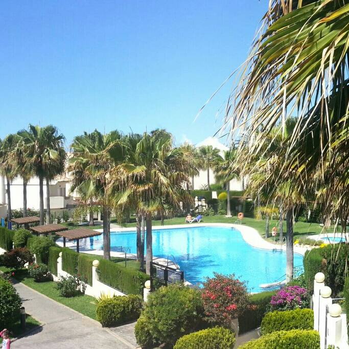 View from master bedroom balcony