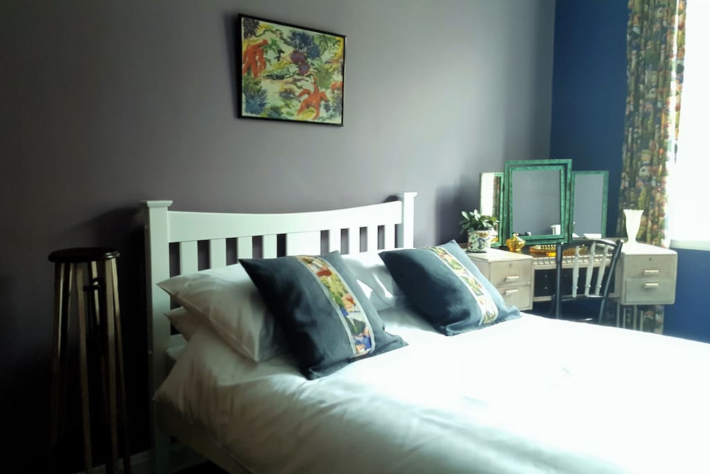 Comfy double bed