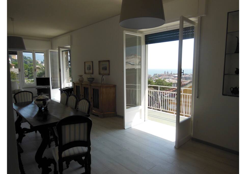 living and dining room