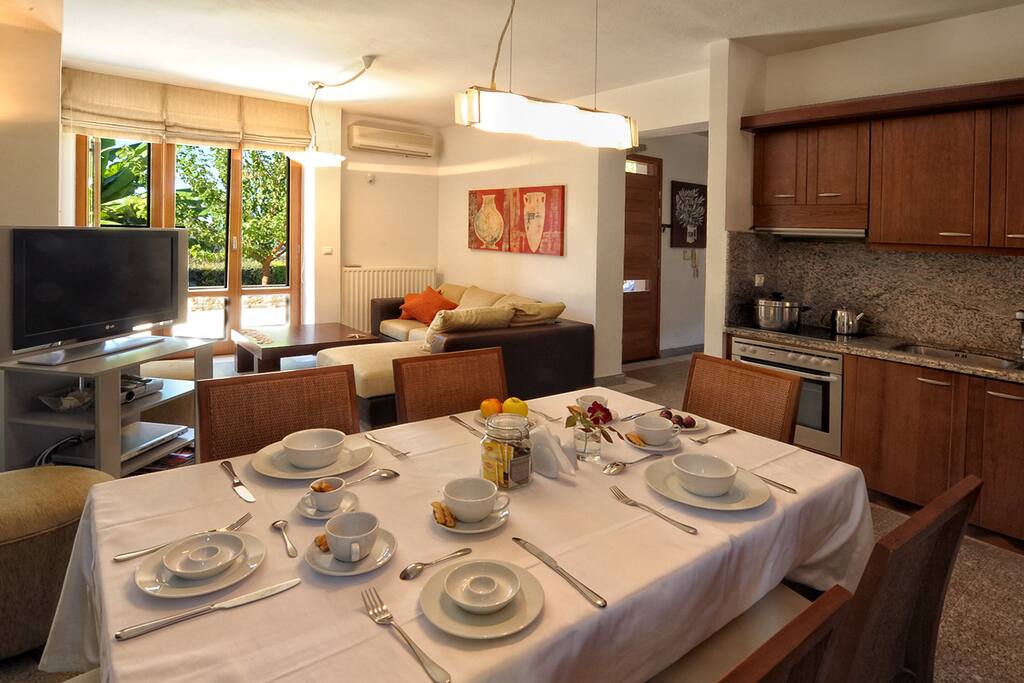 Dining table, siting room