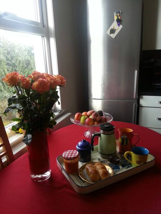 Breakfast with a view