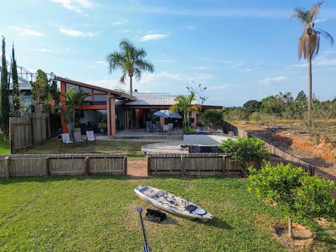 House by the Lake/Dam