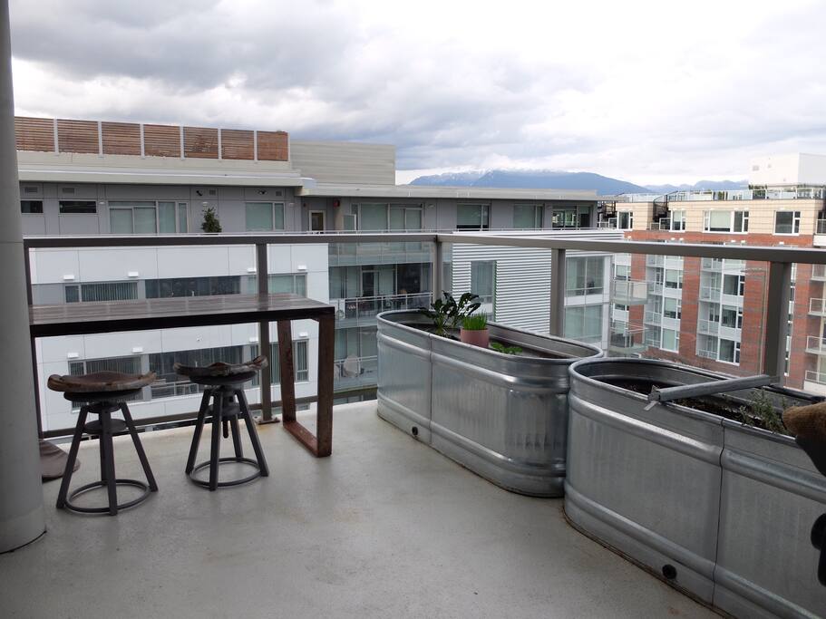 Private Patio.