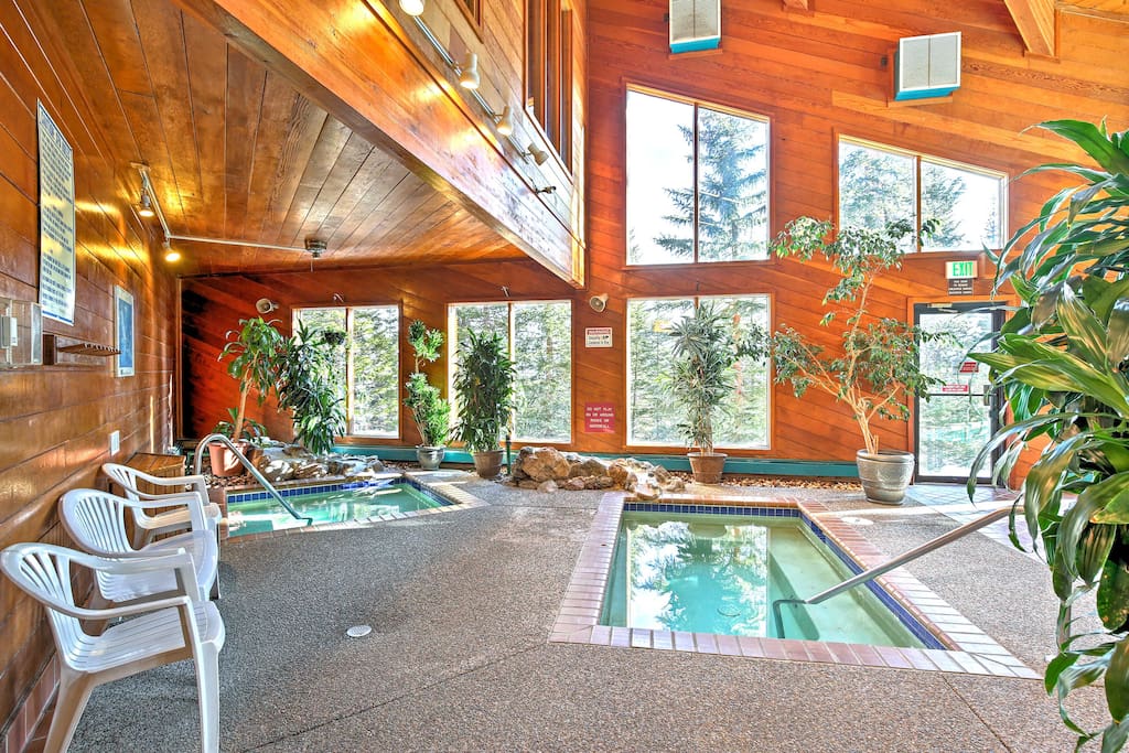 Enjoy access to amazing community amenities, like these 2 indoor hot tubs.