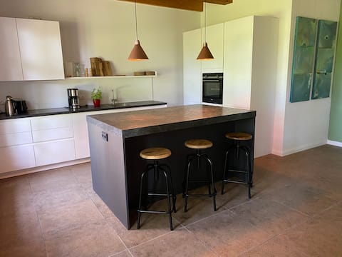 Heini's kitchen at the Wilhelminenhof