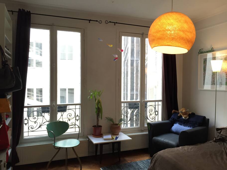 Bright and comfortable bedroom