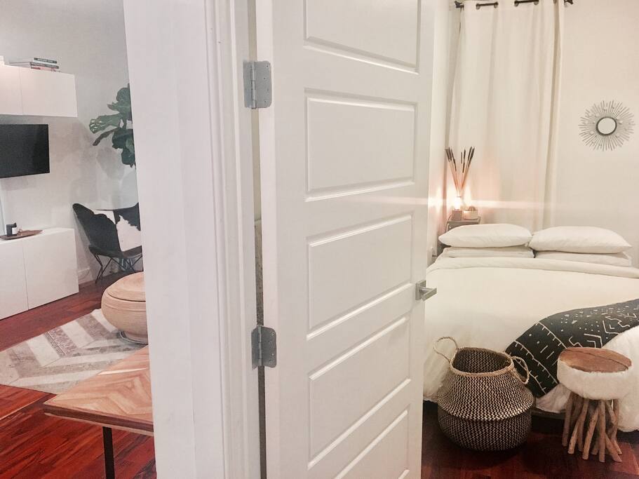 My guest bedroom in proximity to the living room
