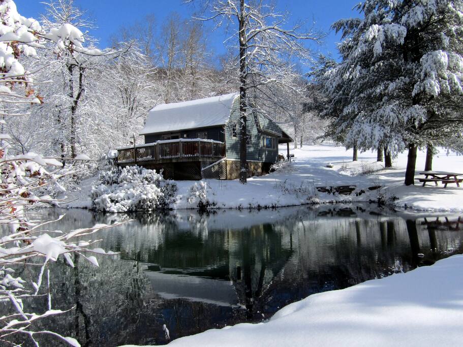 Back of House in the Winter