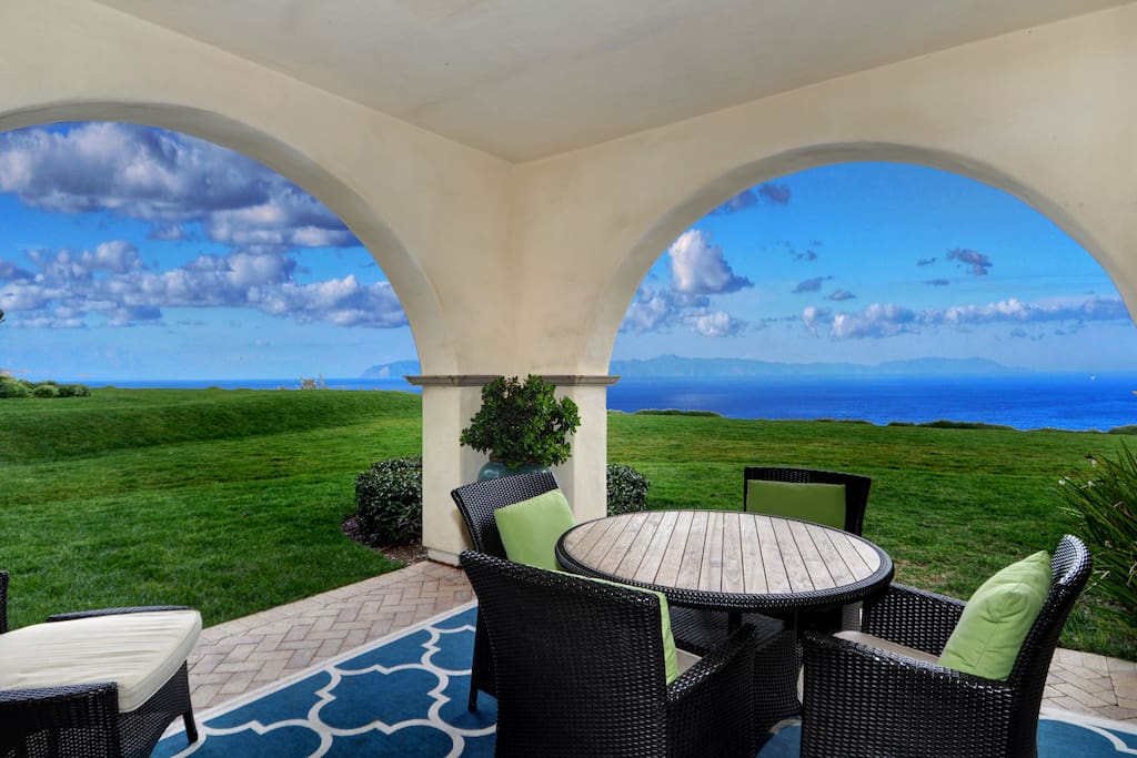 Enlarged patio flows from Living Room & Master Bedroom with Awesom Ocean View