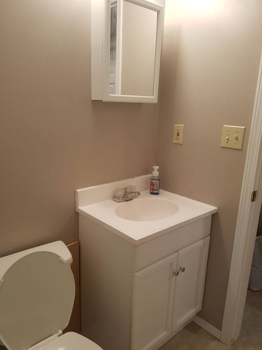 Shared bathroom.