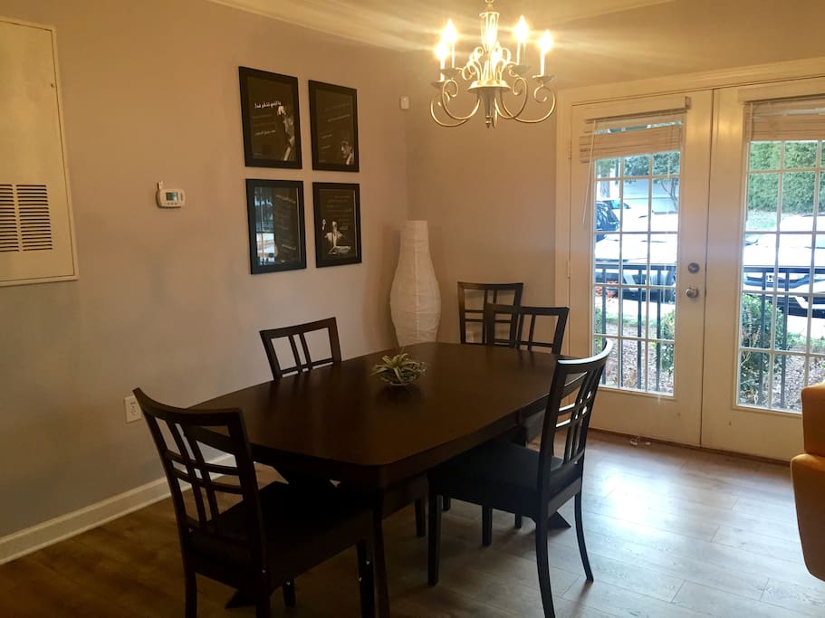 6 seat dining table