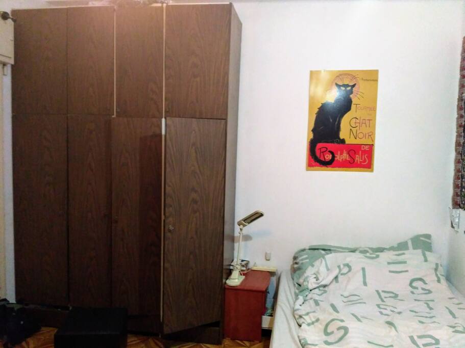 Closet and Bed