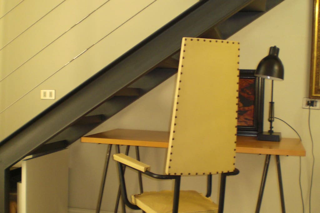 Chair and desk