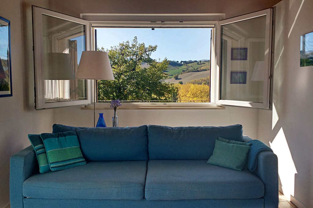 Beautiful view from the sitting room