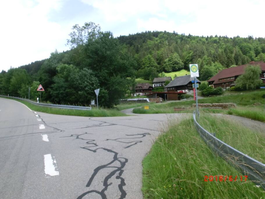 Richtung Bernau-rechts nach Hintertodtmoos
