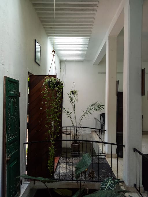 Skylit Entrance