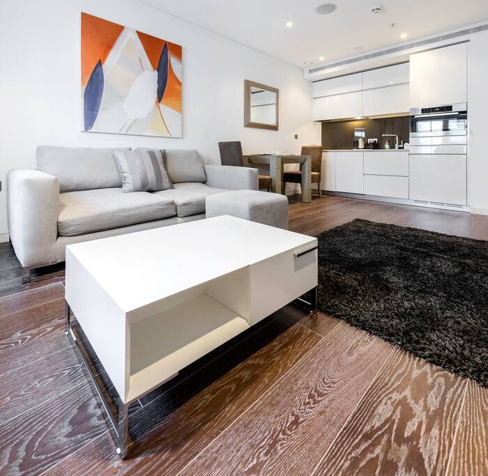 The living room