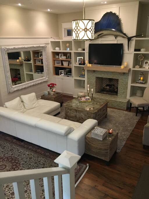 Living room view from stairs
