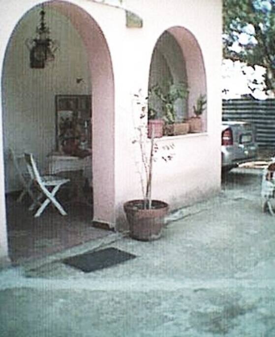 Porticato ingresso