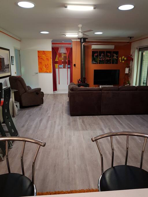 Family Room for your use that leads into the bedrooms are with your private bathroom and toilet off the passage.