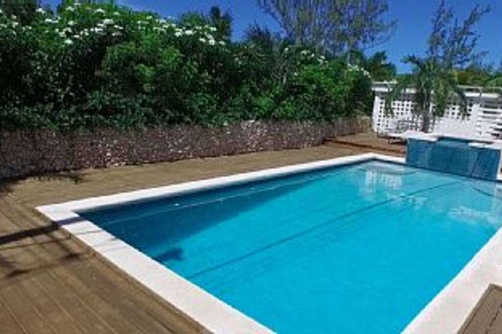 Sea Walk's private pool.