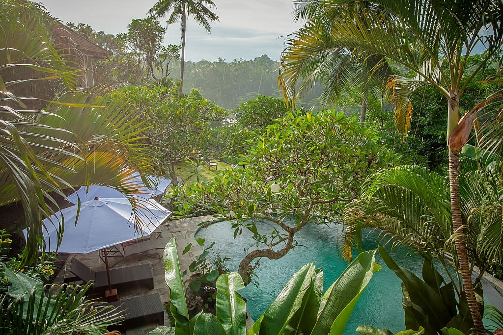 The pool with spectacular view