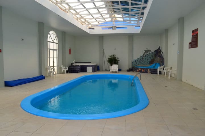 Flat 1 Dormitório com vista para o mar!