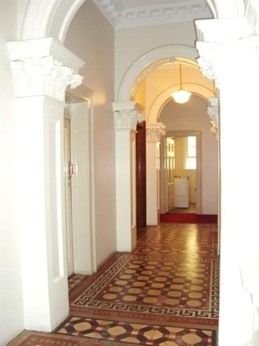 Common Hallway Area with Shared Laundry