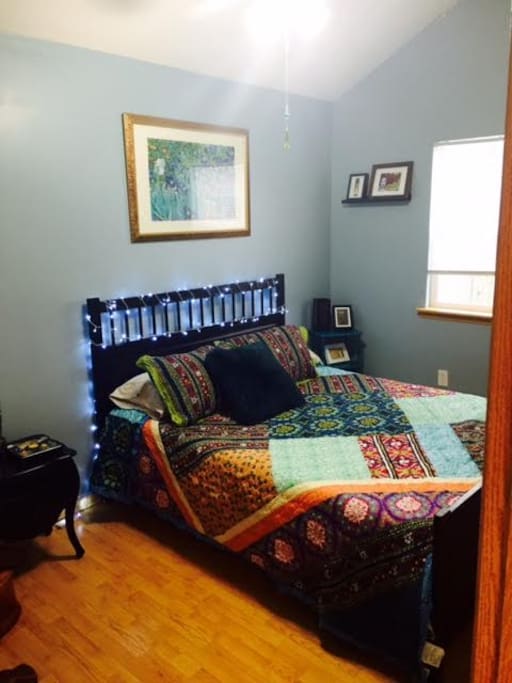 Bedroom 1: Queen size bed with comfortable Memory foam matress