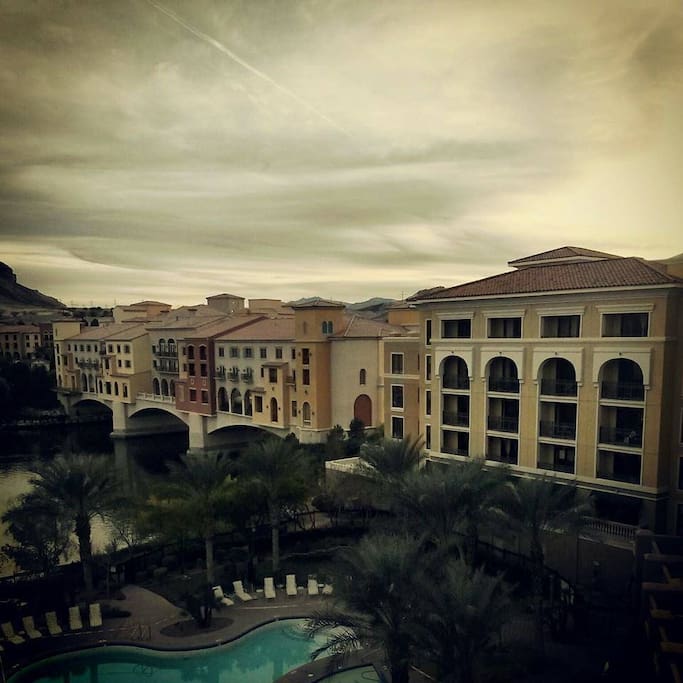 View from the balcony