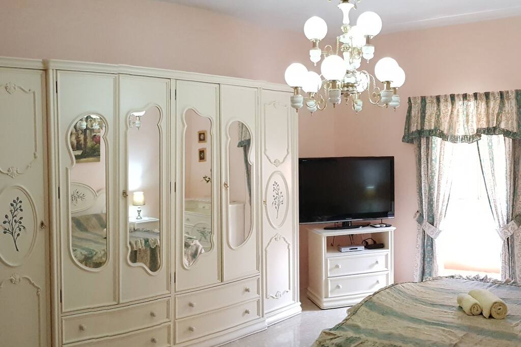Massive wardrobe with TV