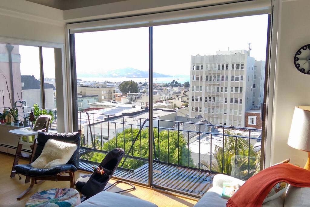 View from the couch