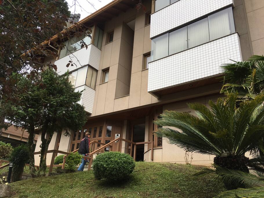 Entrada do prédio