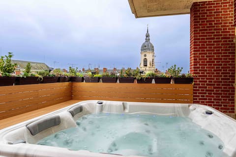 Le Spa - skies in the city center