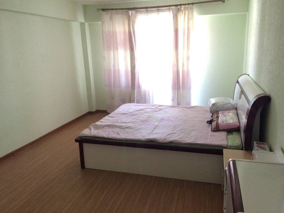 next to balcony