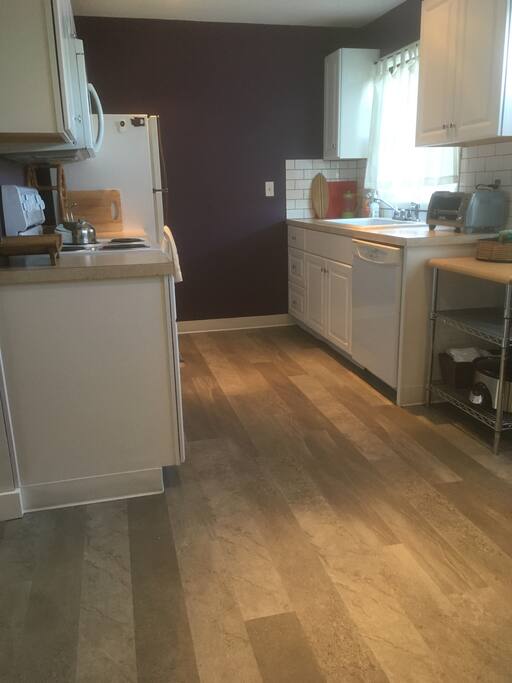 New kitchen floor