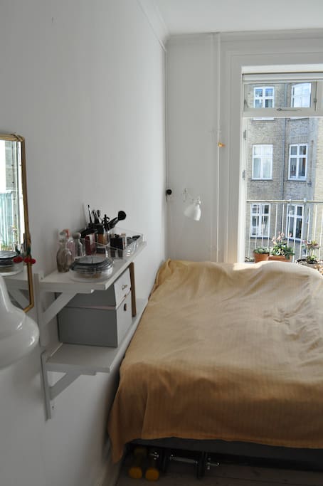 Bedroom with balcony