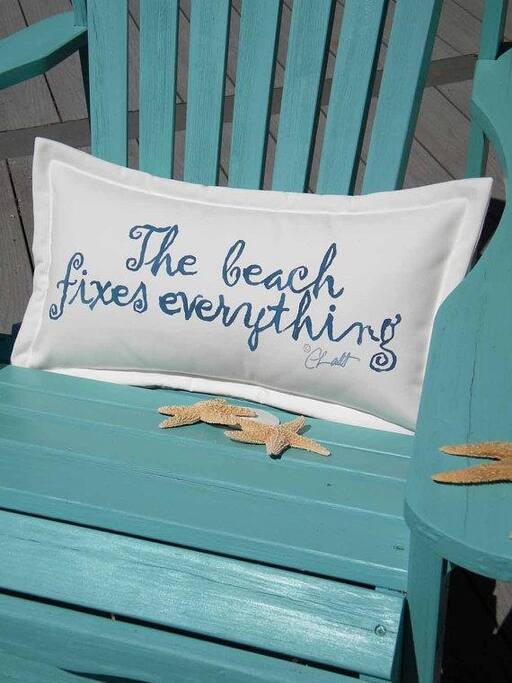 THE PILLOW SAYS IT ALL!!!