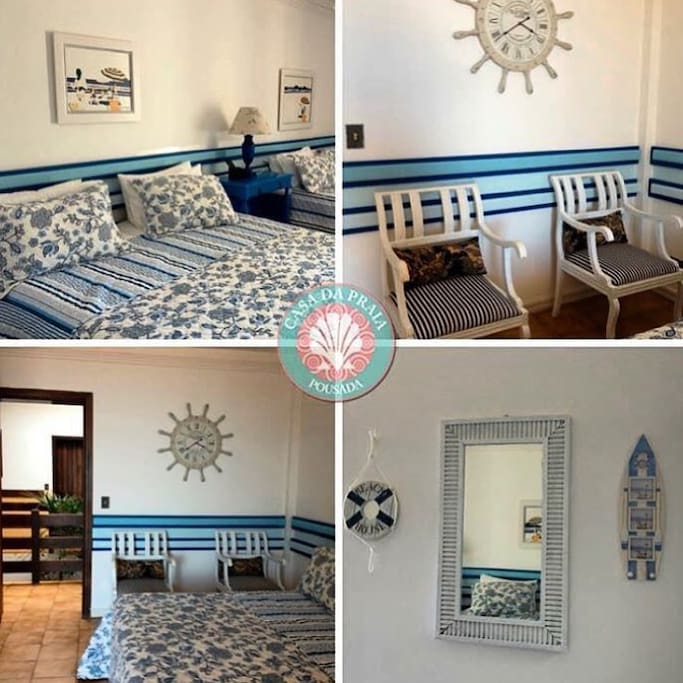 SUITE FRENTE MAR COM VARANDA