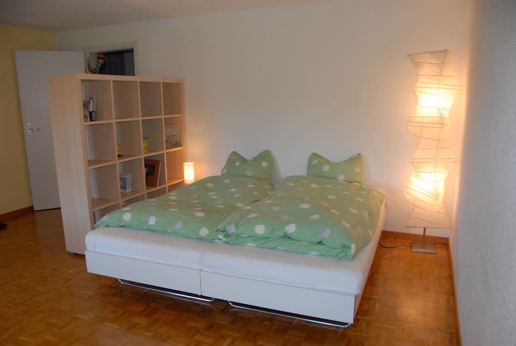 Your private room: bed
