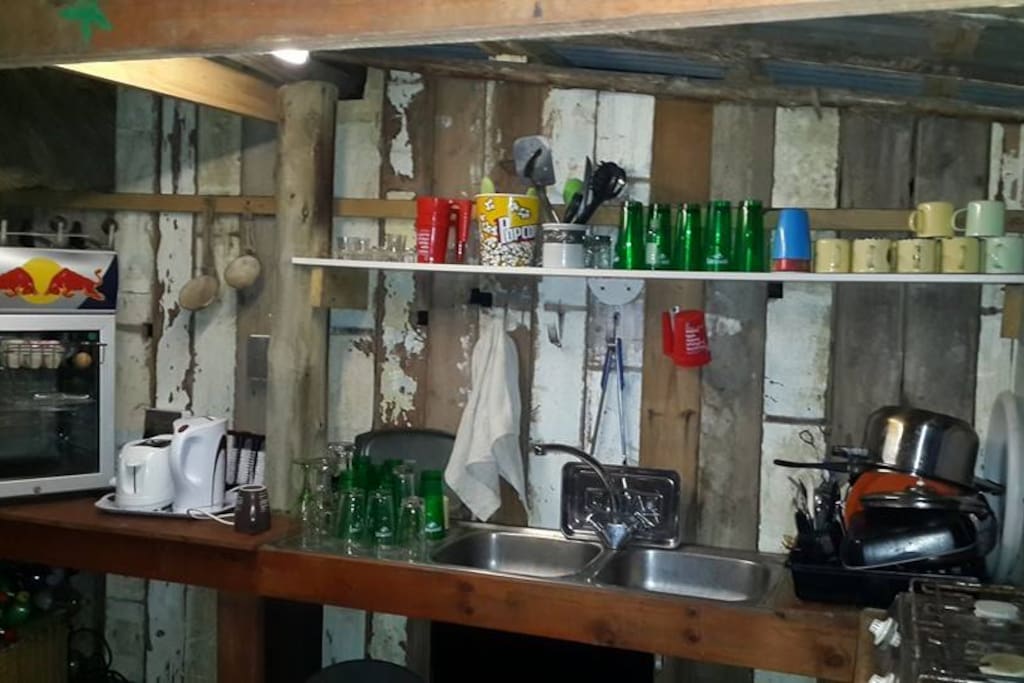 Outside kitchen