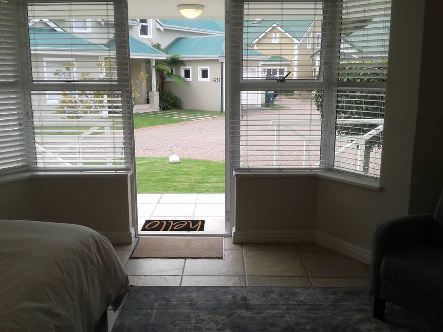 View to the outside