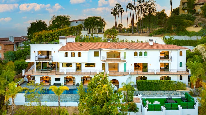 Hollywood Hills Luxury Estate, Pool, Theater, View
