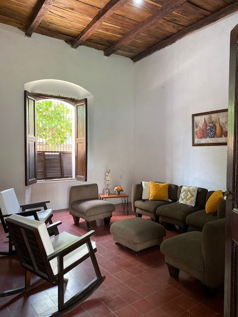 Colonial-style house