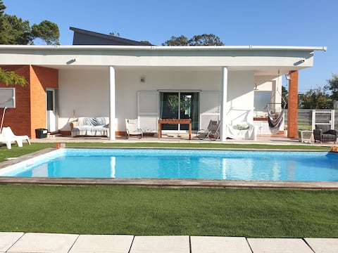First in * Vila * Near the beach and camp
