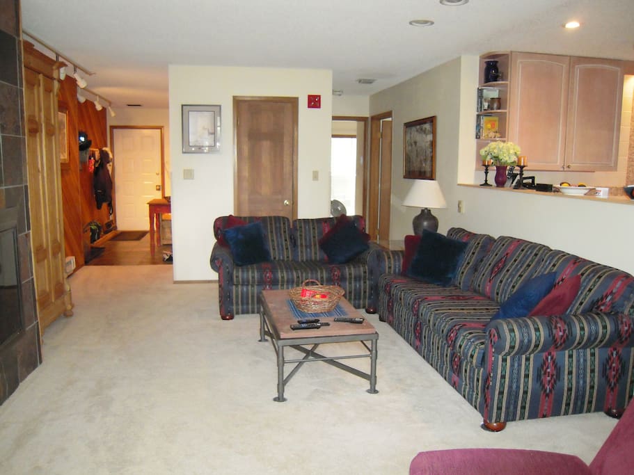 Living Room & view of entryway