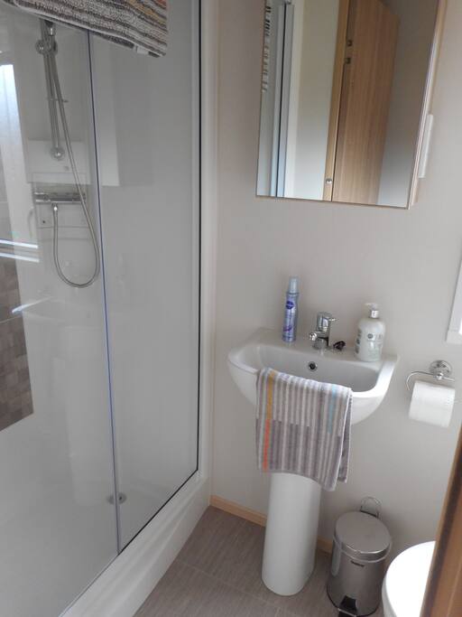 Family shower room with wc